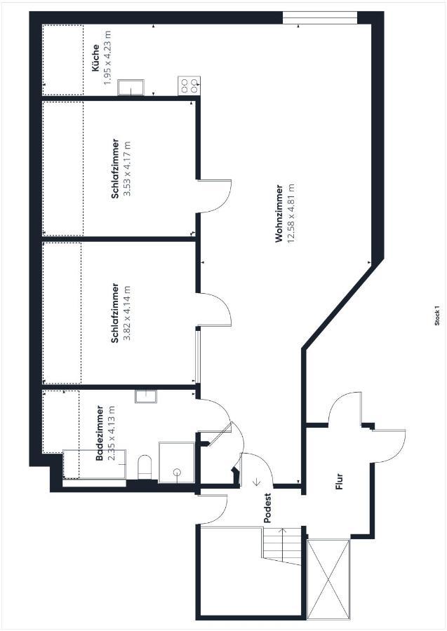 Wohnung: Workaholic Bis 6 Personen, Klima, 3x Tv Apartment *